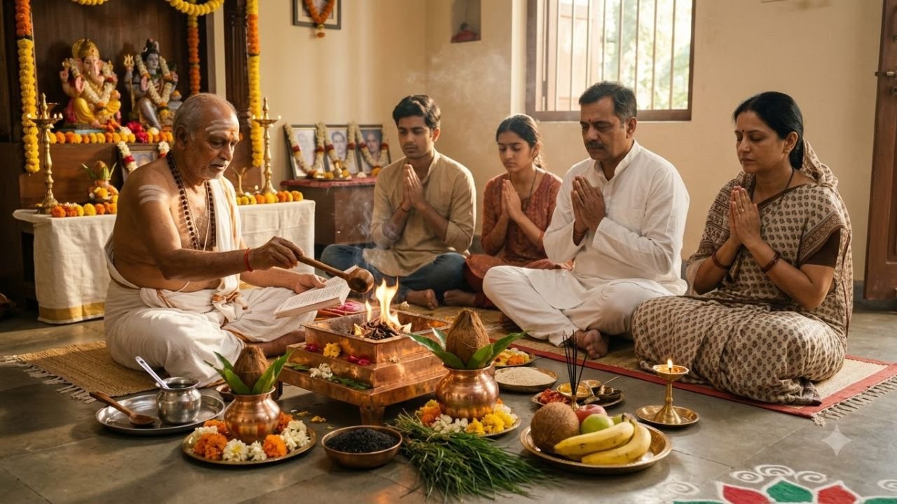 Pitru Shanti Puja Vidhi