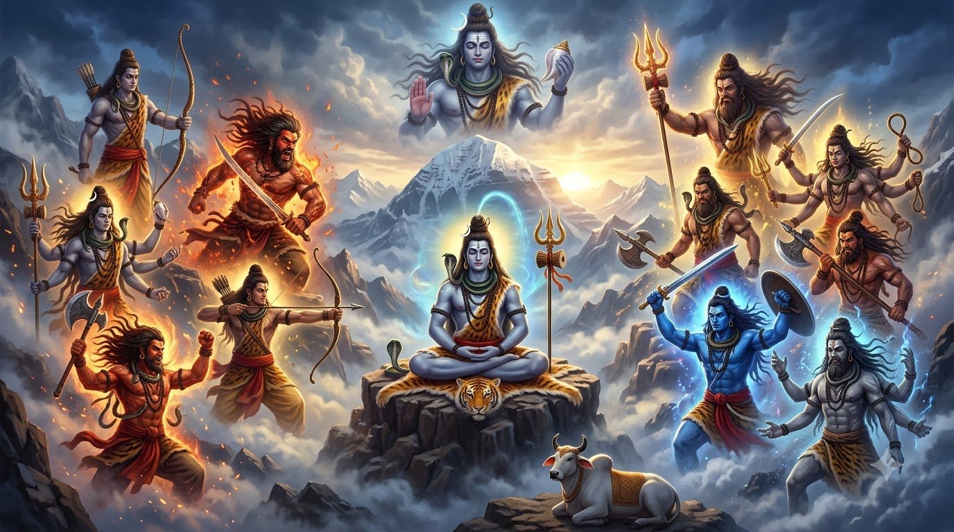 Bhagwan Shiv Ke 11 Rudra Roop